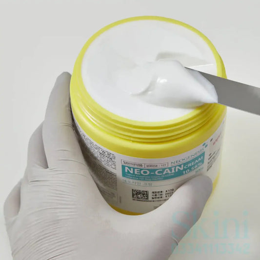 Neo Cain Numbing Cream Jar 10.56% Lidocaine Korean Topical Anesthetic Cream