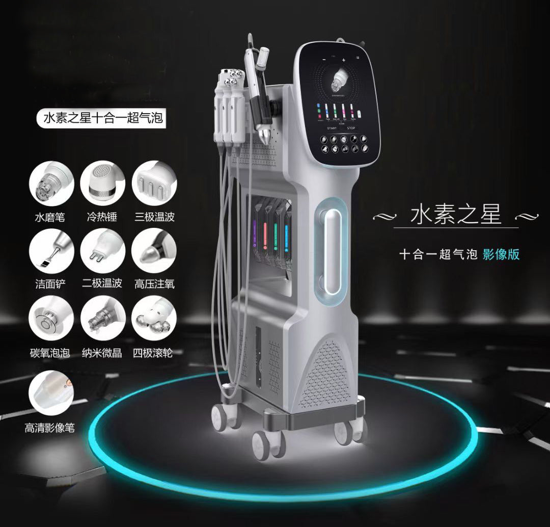 10 in 1 Hydrafacial machine new face