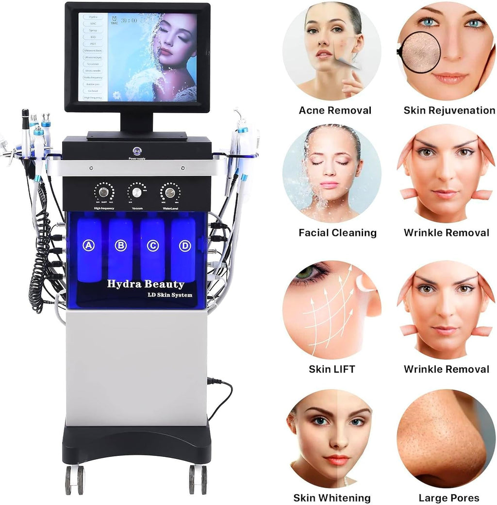 14 in 1 HydraFacial machine
