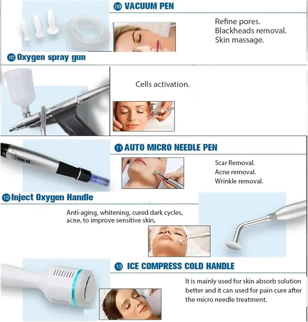 14 in 1 HydraFacial machine