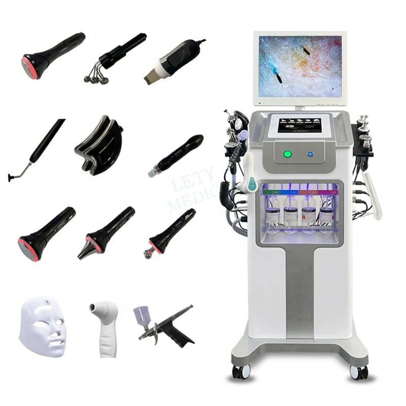 12 in 1 HydraFacial machine (skin analyzer)