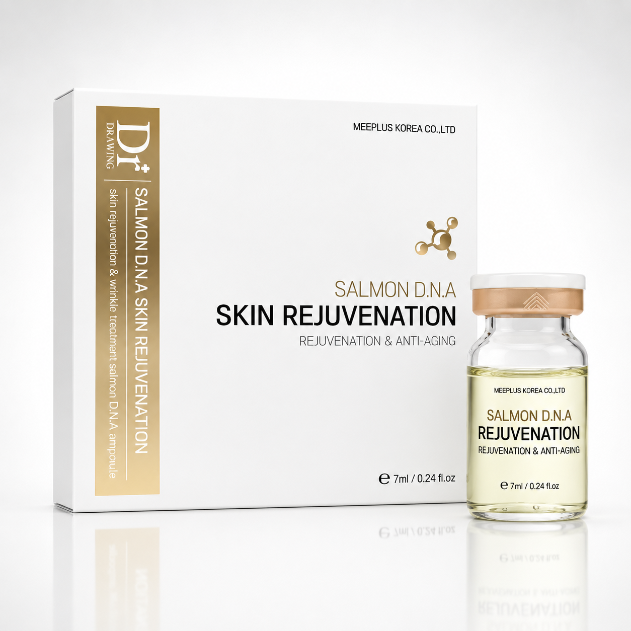 Dr. Drawing Salmon D.N.A Skin Rejuvenation Ampoule - Made in Korea