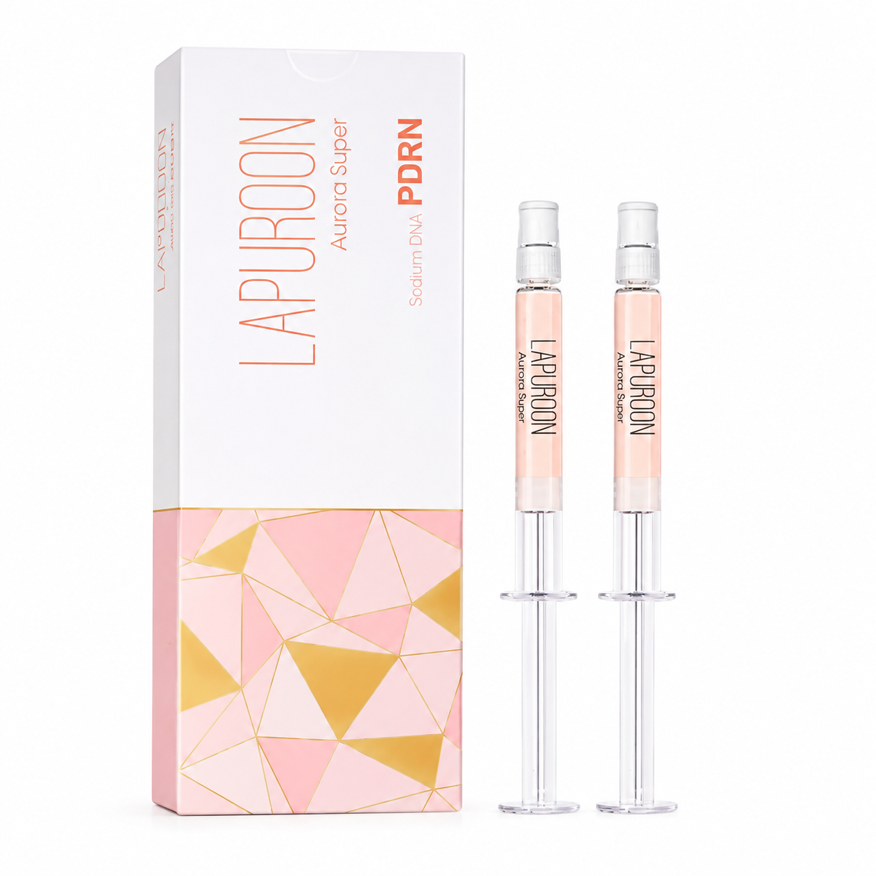 Lapuroon Aurora Super PDRN with Sodium DNA (2×2.5ML) - Made in Korea